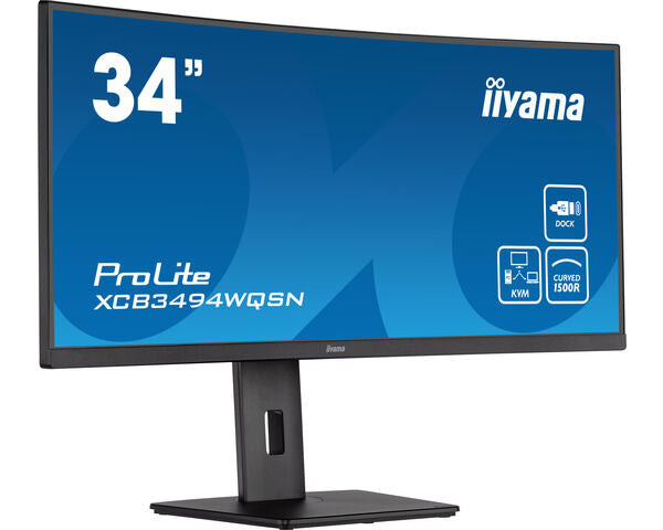 IIYAMA- Moniteur incurvé 34" XCB3494WQSN-B5