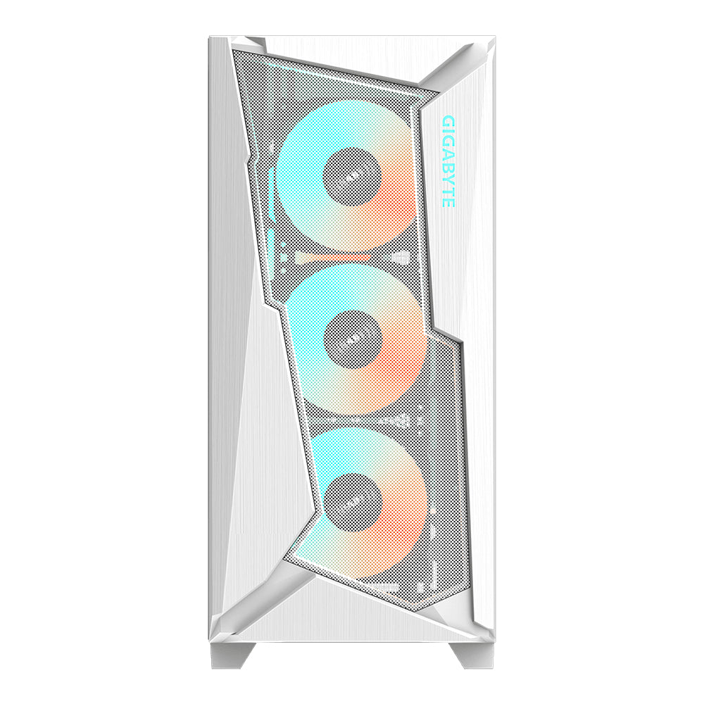 Gigabyte C301 GLASS WHITE unité centrale Midi Tower Blanc