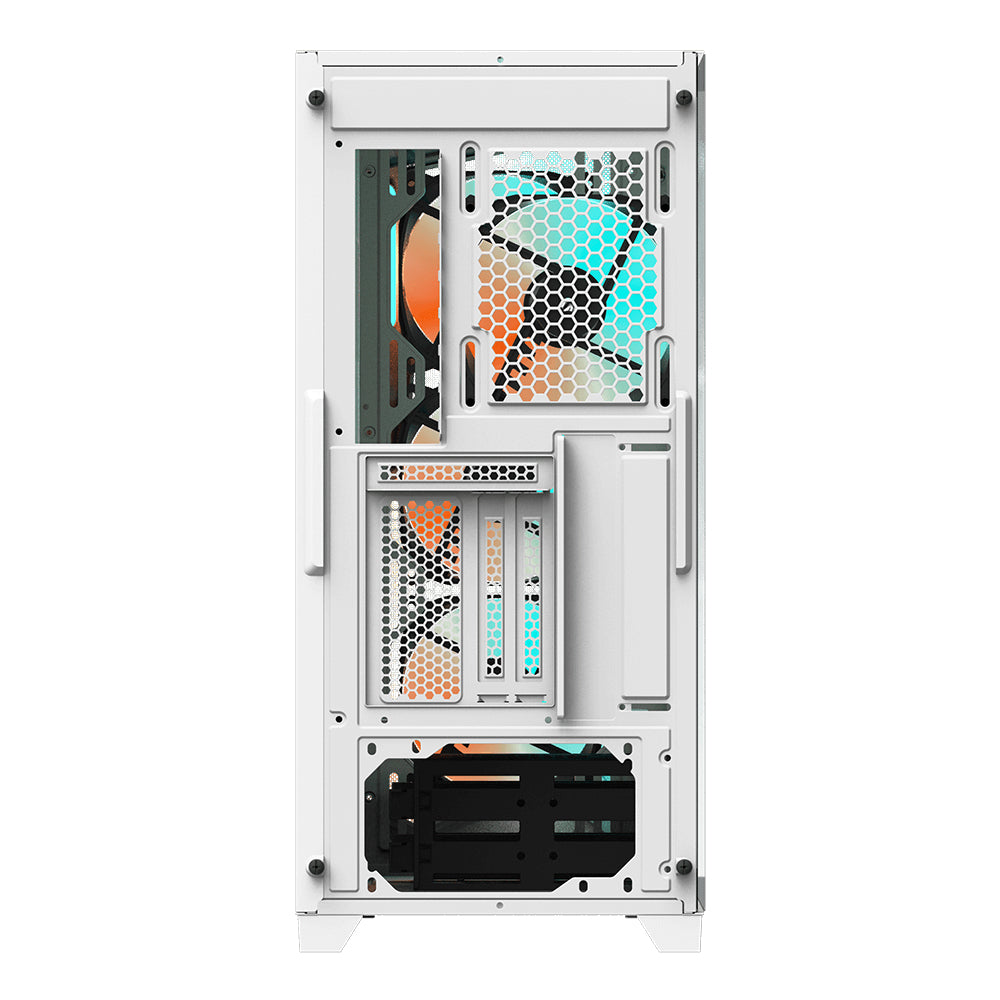 Gigabyte C301 GLASS WHITE unité centrale Midi Tower Blanc