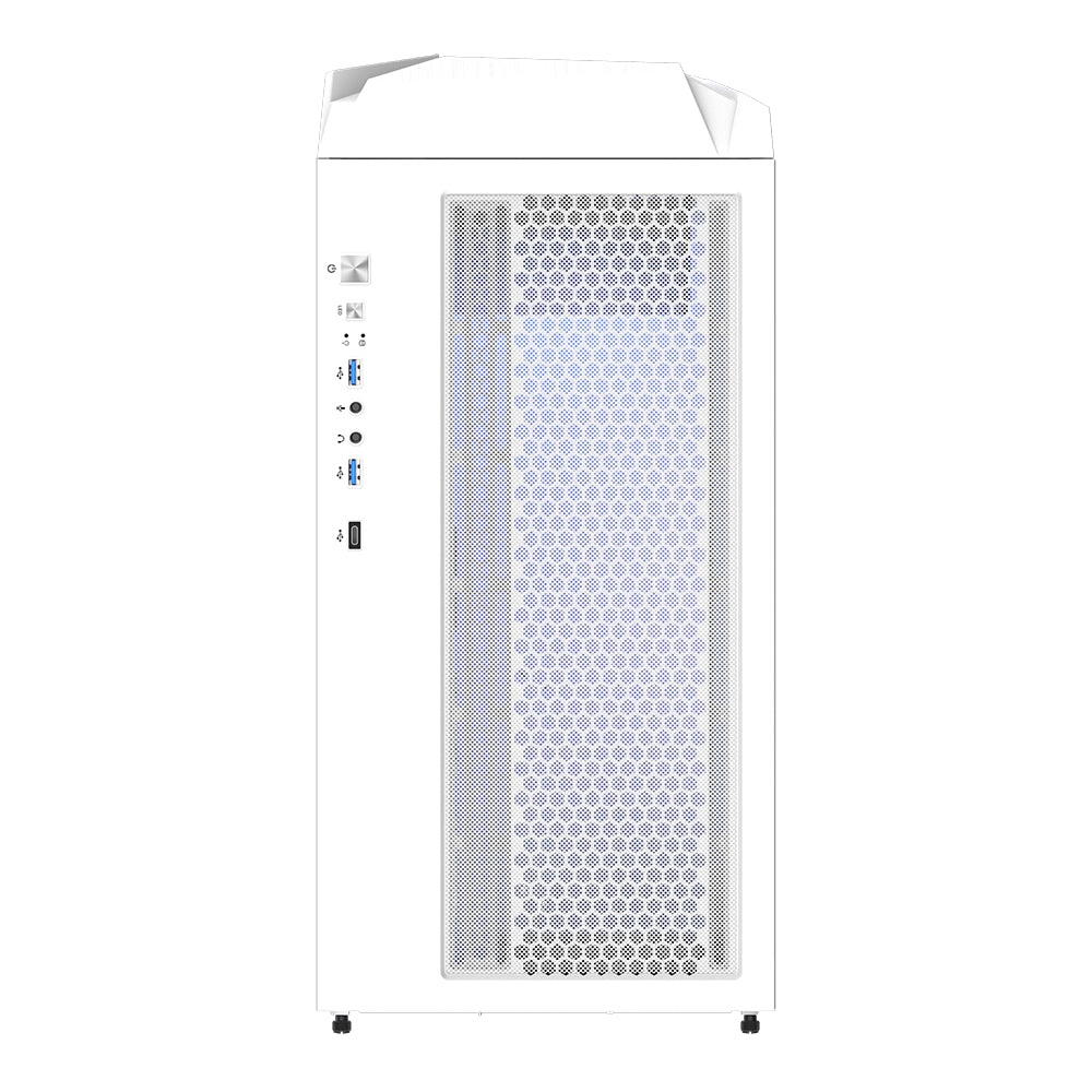 Gigabyte C301 GLASS WHITE unité centrale Midi Tower Blanc