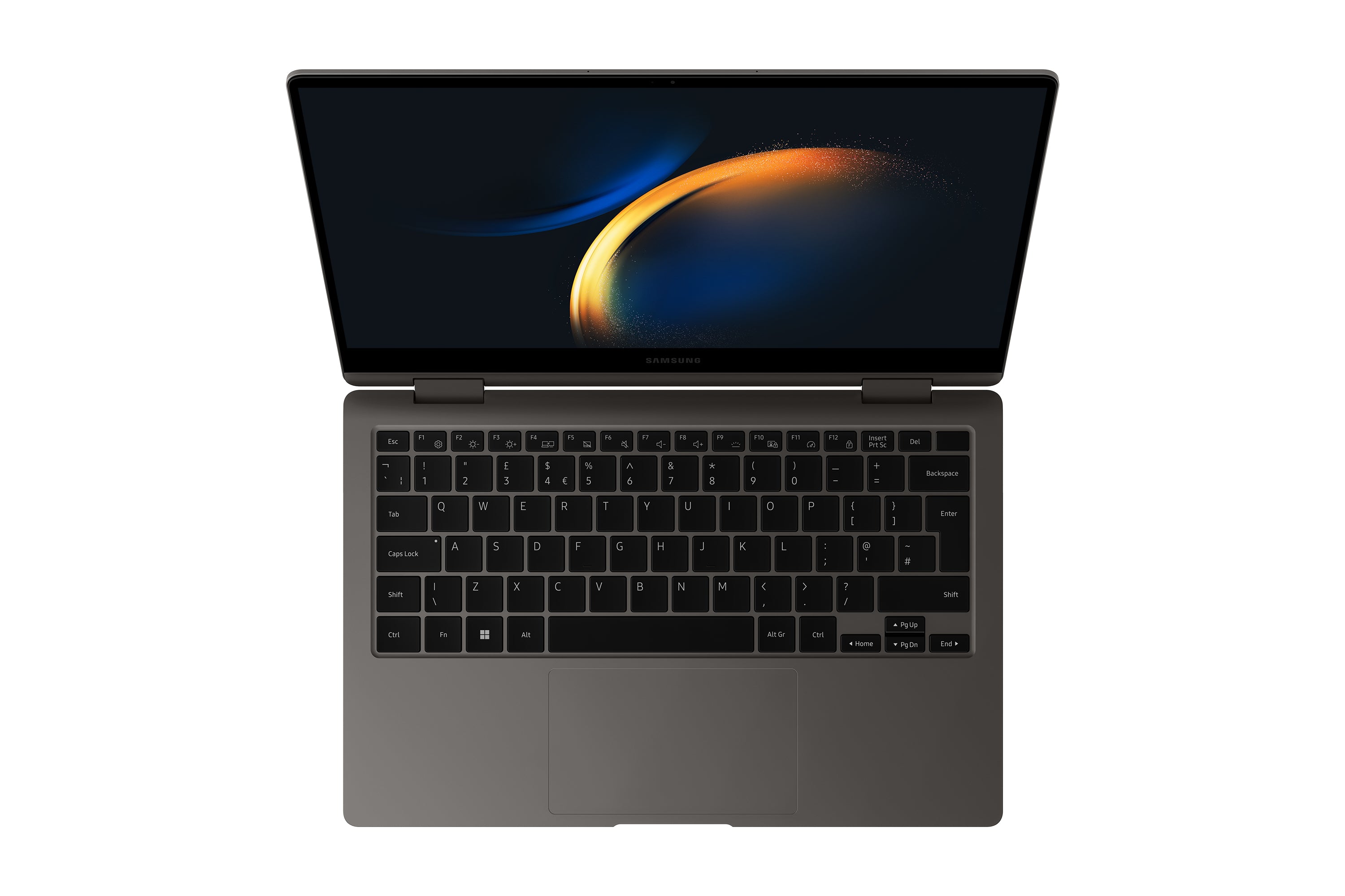 Samsung Galaxy Book3 360 NP734QFG-KA1FR laptop Intel® Core™ i5 i5-1340P Hybride (2-en-1) 33,8 cm (13.3") Écran tactile Full HD 16 Go LPDDR4x-SDRAM 512 Go SSD Wi-Fi 6E (802.11ax) Windows 11 Pro Graphite