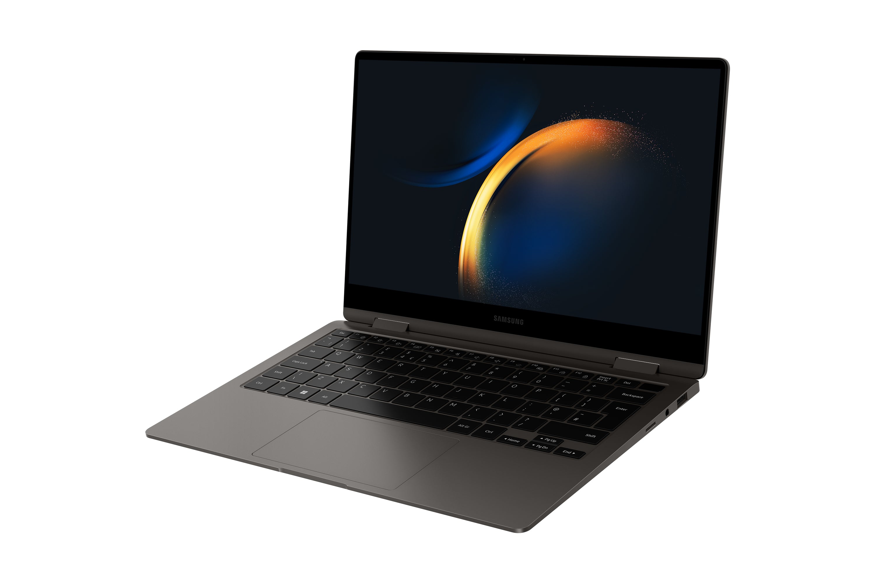 Samsung Galaxy Book3 360 NP734QFG-KA1FR laptop Intel® Core™ i5 i5-1340P Hybride (2-en-1) 33,8 cm (13.3") Écran tactile Full HD 16 Go LPDDR4x-SDRAM 512 Go SSD Wi-Fi 6E (802.11ax) Windows 11 Pro Graphite