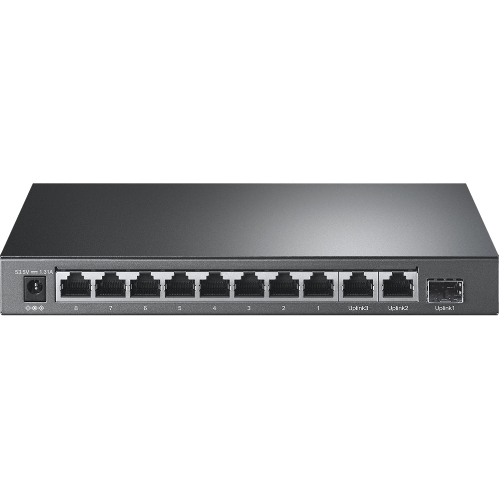 TP-Link TL-SL1311P commutateur réseau Fast Ethernet (10/100) Connexion Ethernet, supportant l'alimentation via ce port (PoE) Noir