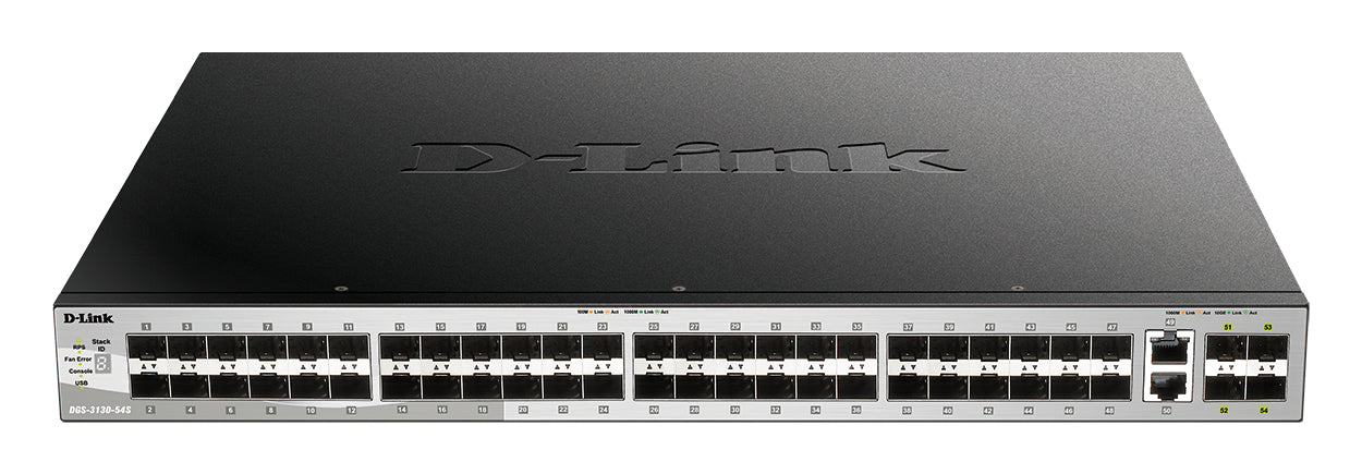 D-LINK 54-Port Layer 3 Fiber Gigabit Stack Switch