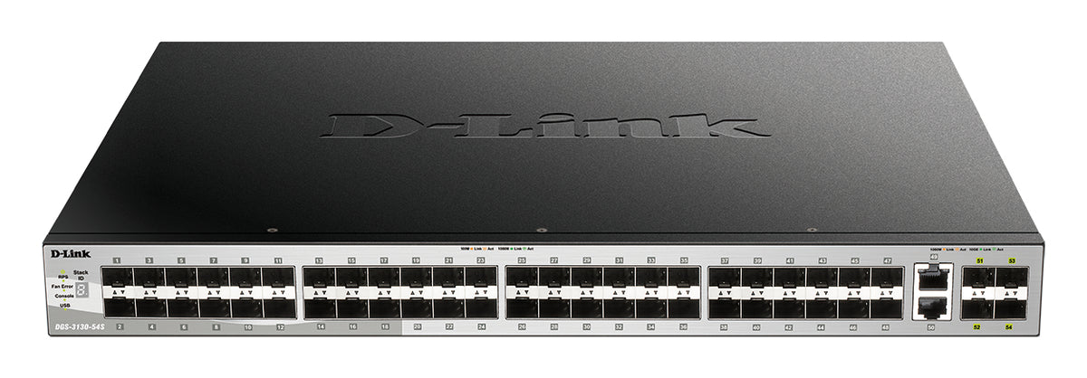 D-LINK 54-Port Layer 3 Fiber Gigabit Stack Switch