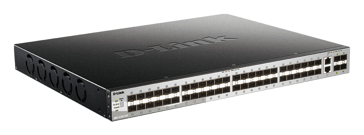 D-LINK 54-Port Layer 3 Fiber Gigabit Stack Switch