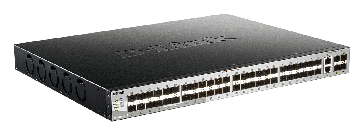 D-LINK 54-Port Layer 3 Fiber Gigabit Stack Switch