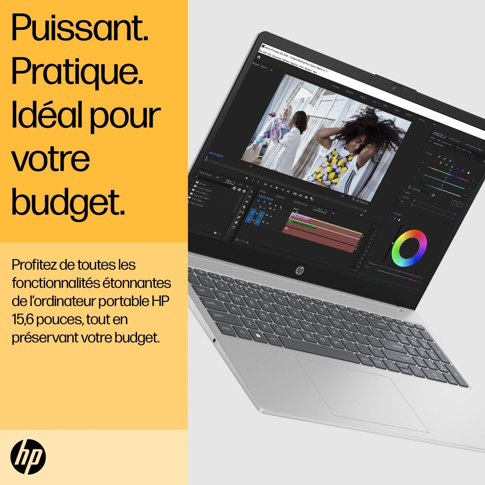 Portable HP 15-fc0150nf AMD Ryzen5 7520U 16Go 1ToSSD AMD Radeon Graphics 15.6''