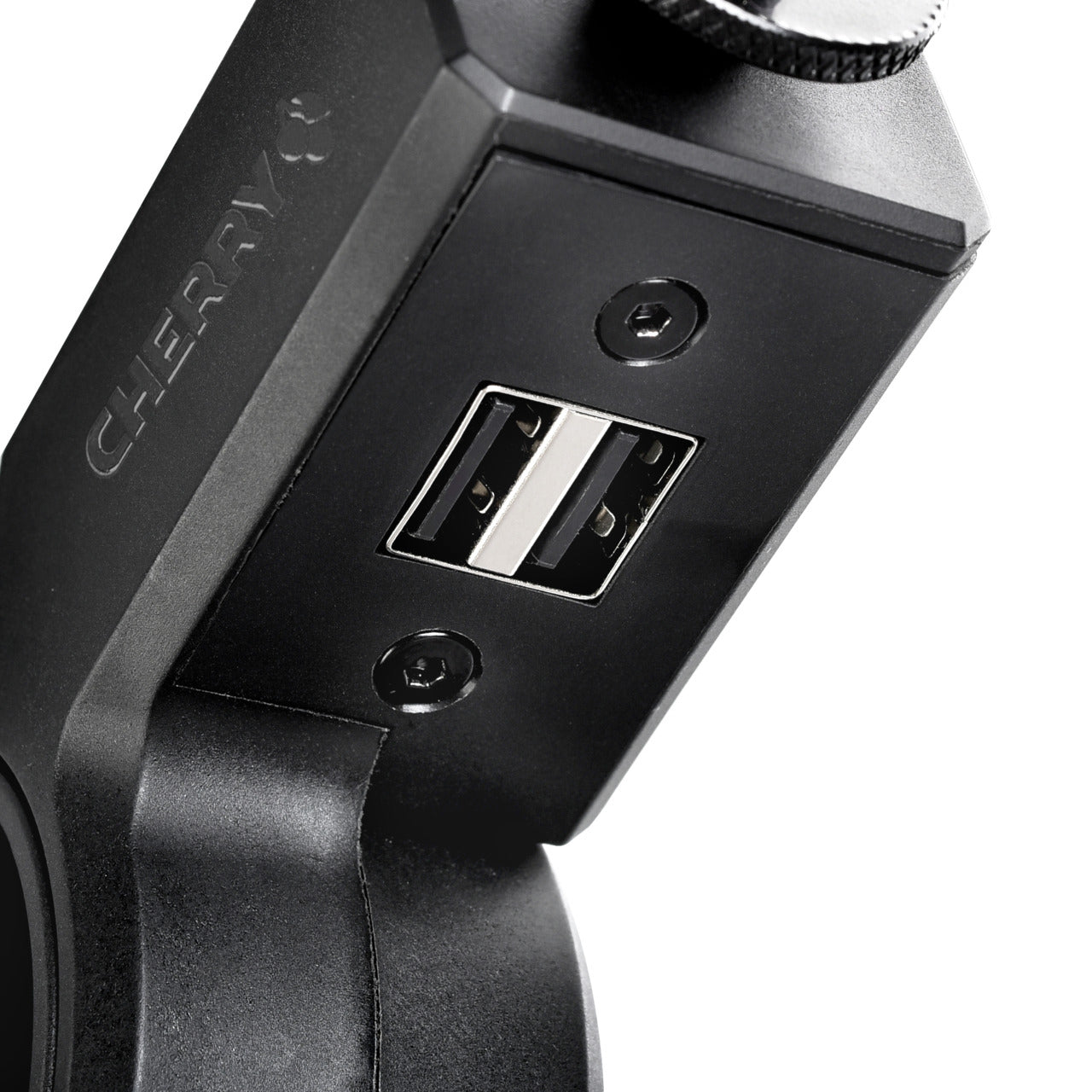 CHERRY Bras de microphone MA 6.0 UNI USB avec hub intégré
