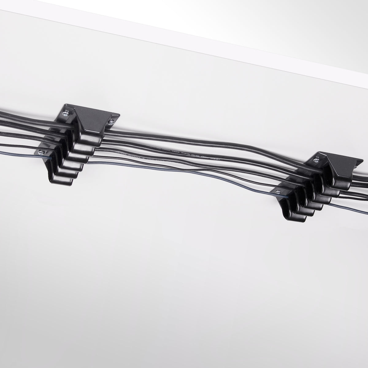 DATAFLEX 34303 GUIDE-CABLES VAGUES NOIR (lot de 2)