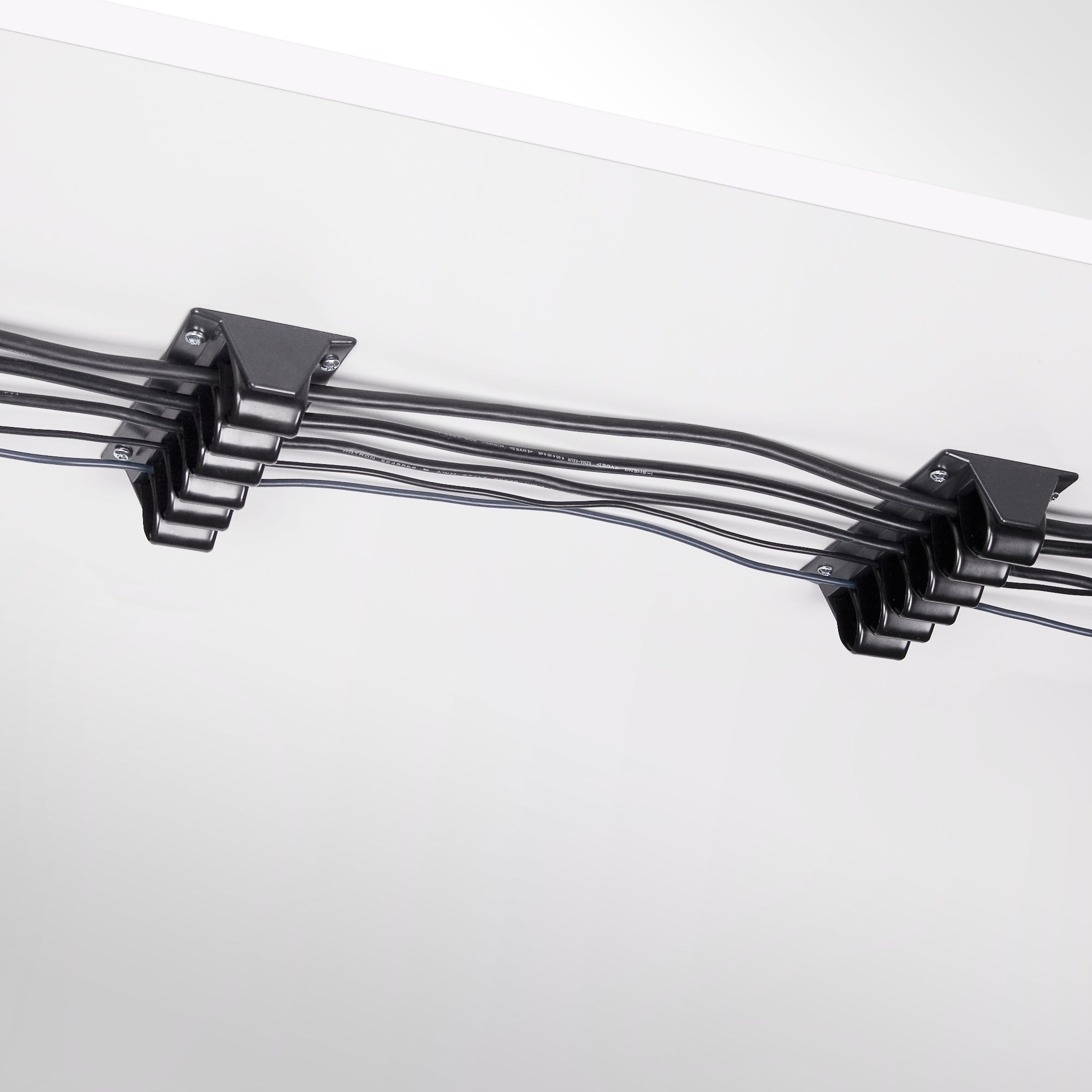 DATAFLEX 34303 GUIDE-CABLES VAGUES NOIR (lot de 2)