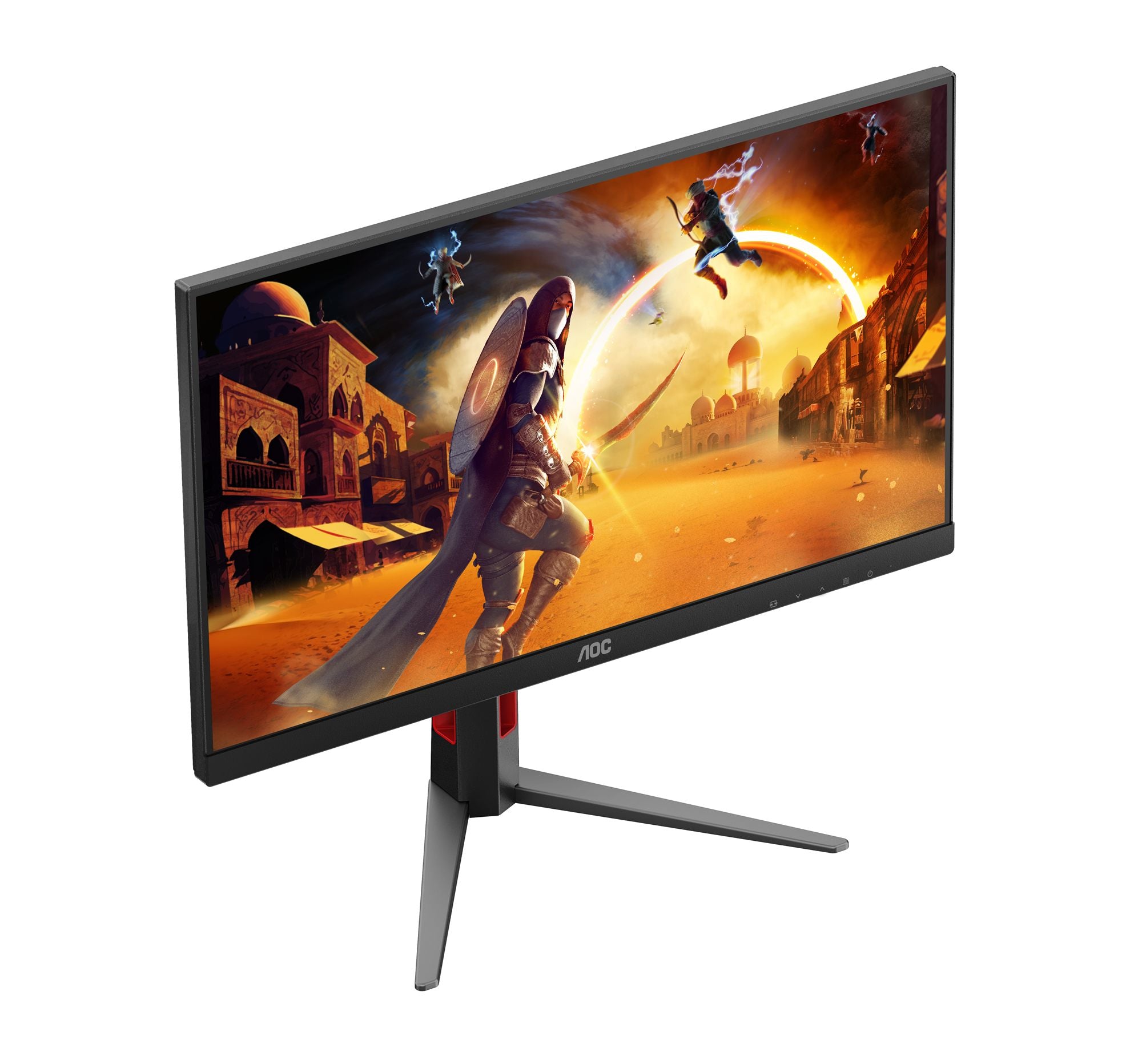 AOC 27G4HA 27p Fast IPS FHD 200Hz 300cd/m2 1ms HDMI2.0x2 DP Speakers Pivot