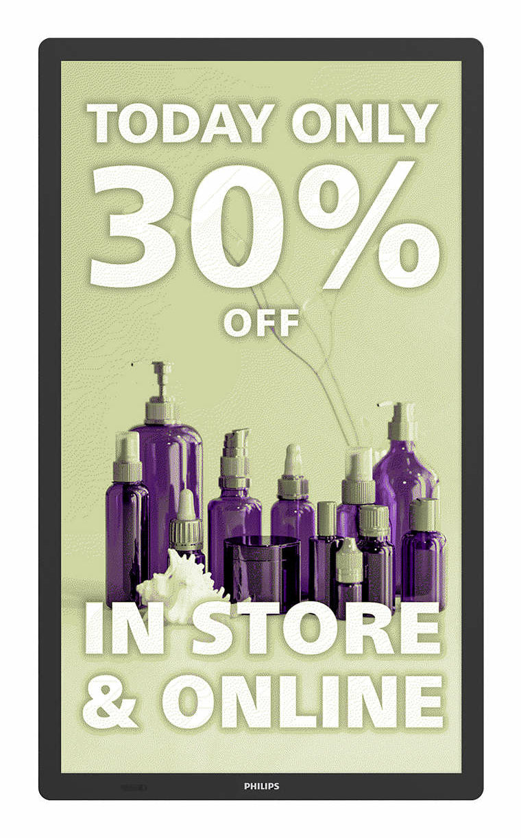 25.3" I-line full color E-paper display