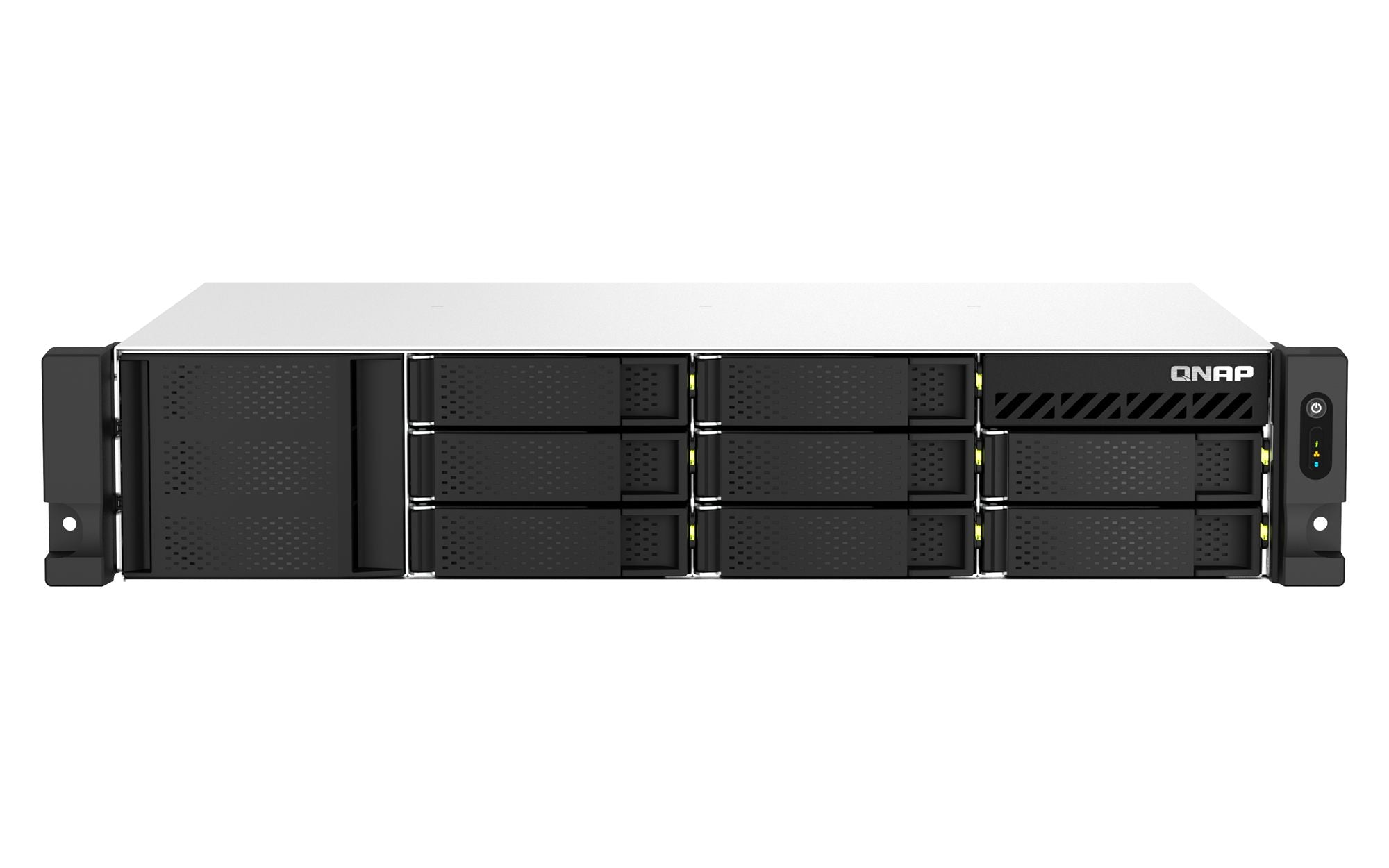 8-bay SD-RM NAS AMD Ryzen V1500B 4GB RAM