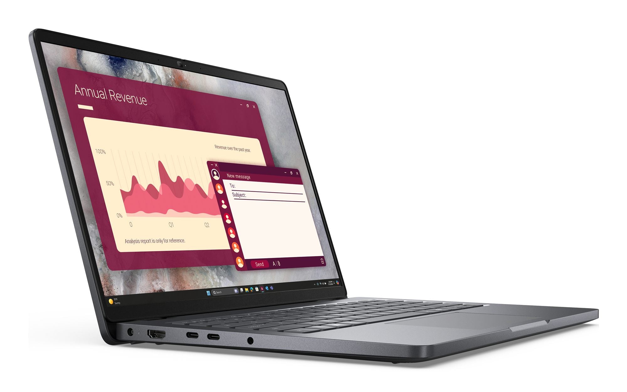DELL Pro 14 PC14250 Intel Core 3 100U Ordinateur portable 35,6 cm (14") Full HD+ 8 Go DDR5-SDRAM 512 Go SSD Wi-Fi 6E (802.11ax) Windows 11 Pro Noir