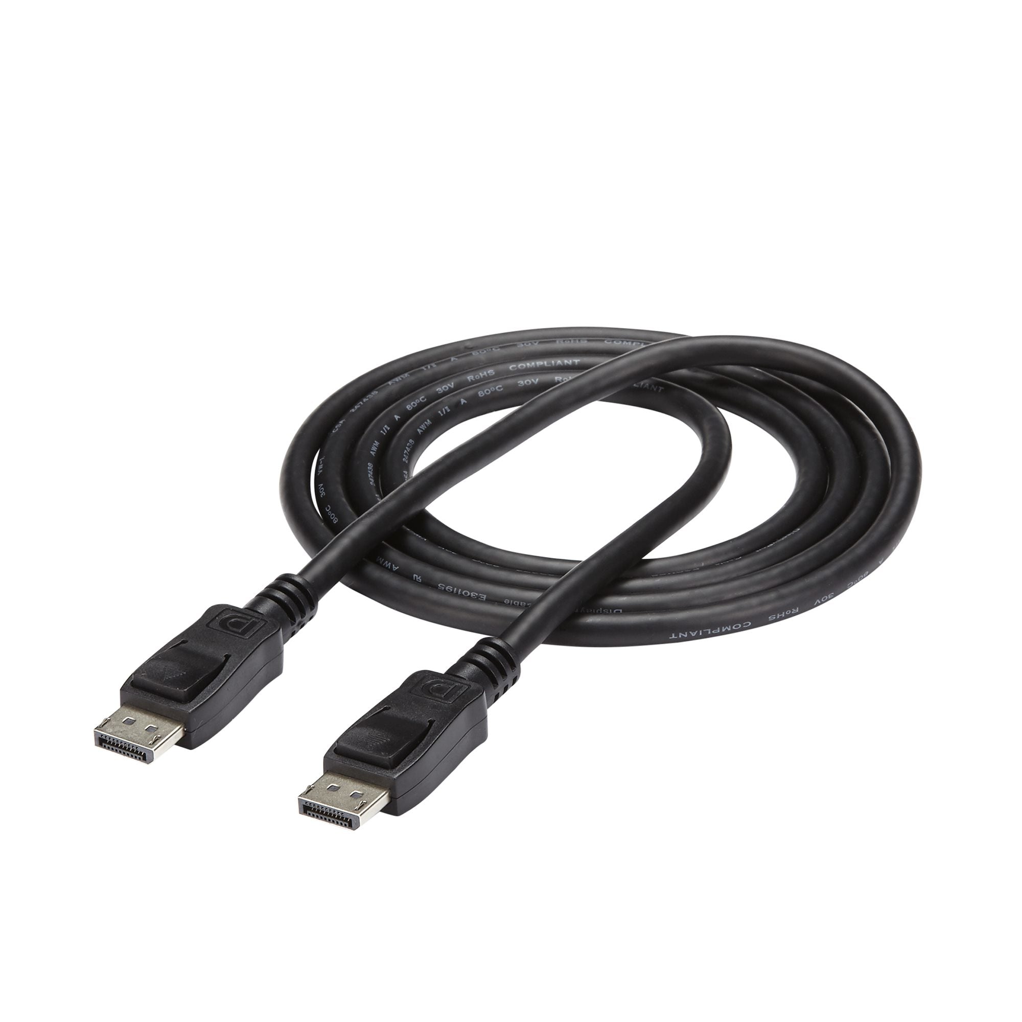 6 ft Certified DisplayPort 1.2 Cable