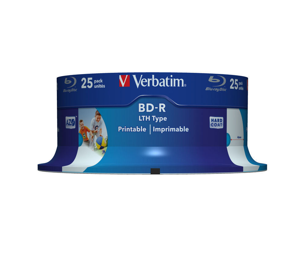 BD-R 25GB Single Layer LTH 6x 25Spindle