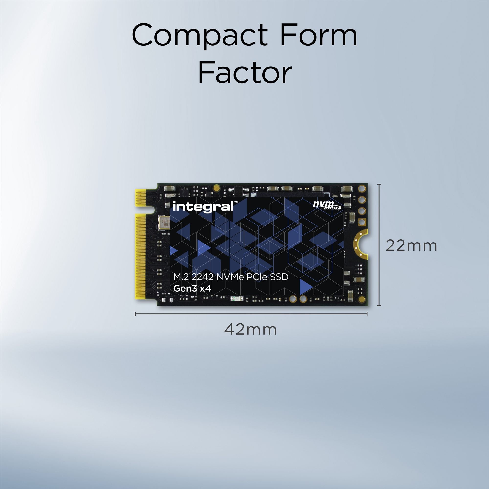 256GB SSD M.2 2242 NVME 1.3 PCIe Gen3 x4