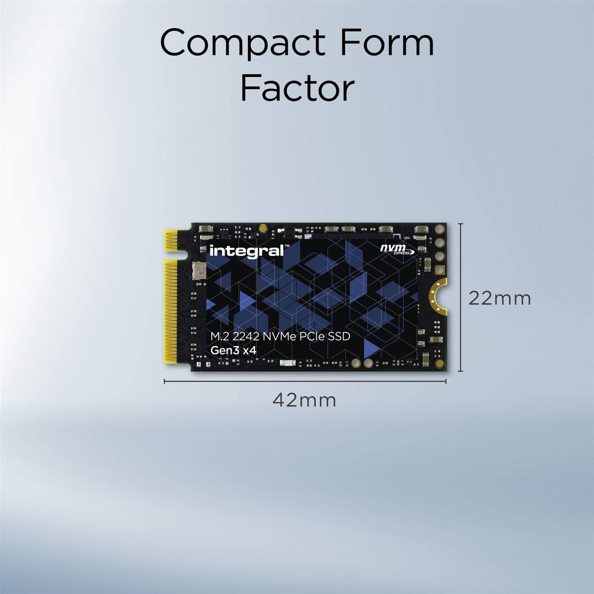 256GB SSD M.2 2242 NVME 1.3 PCIe Gen3 x4