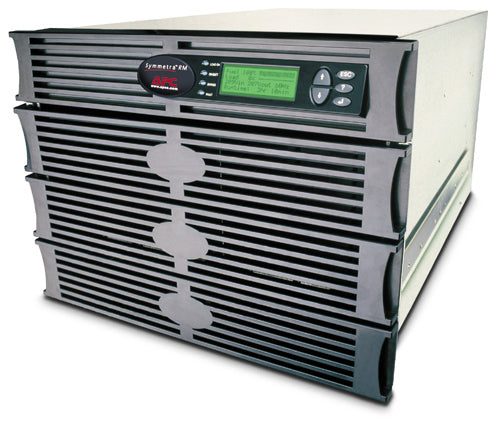 APC Symmetra RM 6 kVA scalable to 6kVA N+1 Power Rack AC 208/240V 4200Watt Ethernet 10/100 oc 3 8U Canada United States Black