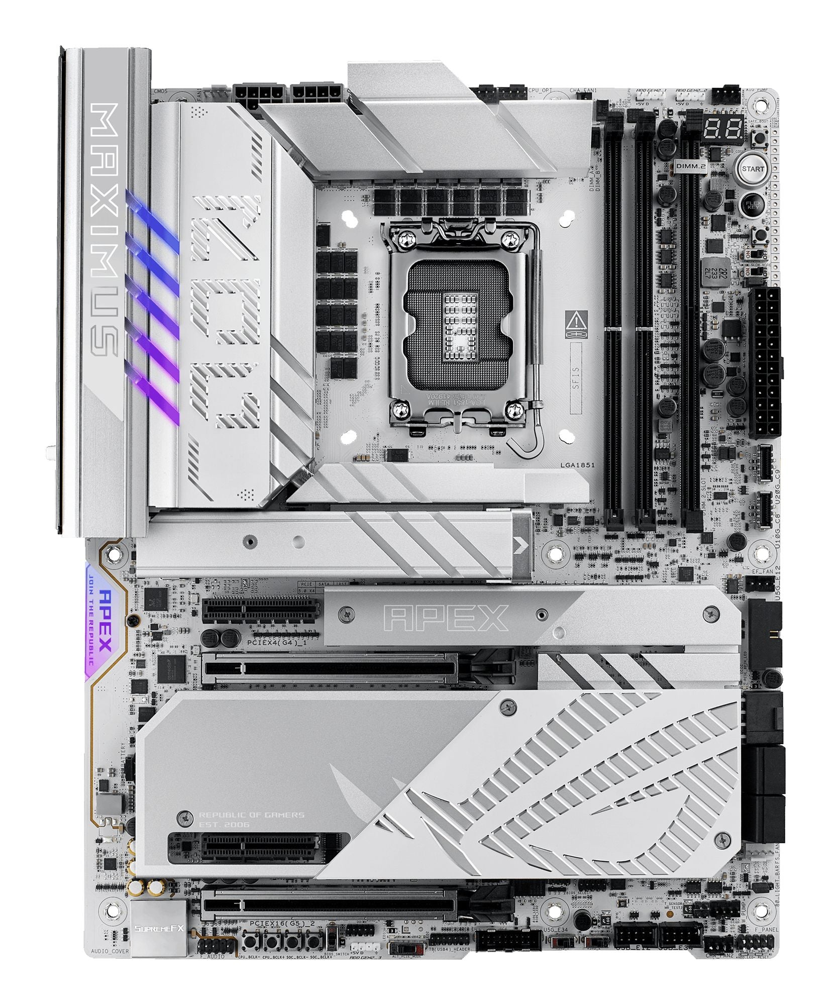ASUS ROG MAXIMUS Z890 APEX LGA1851 DDR5 ATX MB