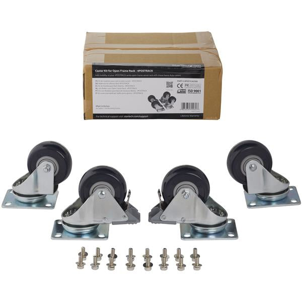 4POSTRACK Caster Kit for Open Frame Rack