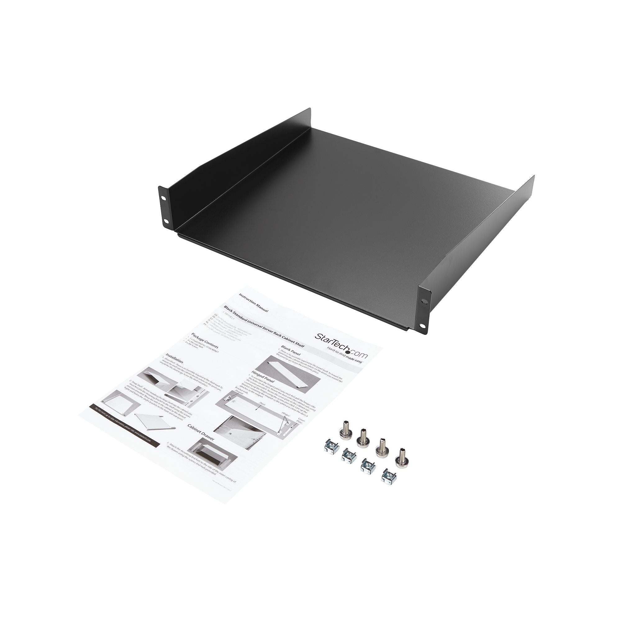 48cm Universal Server Rack Cabinet Shelf
