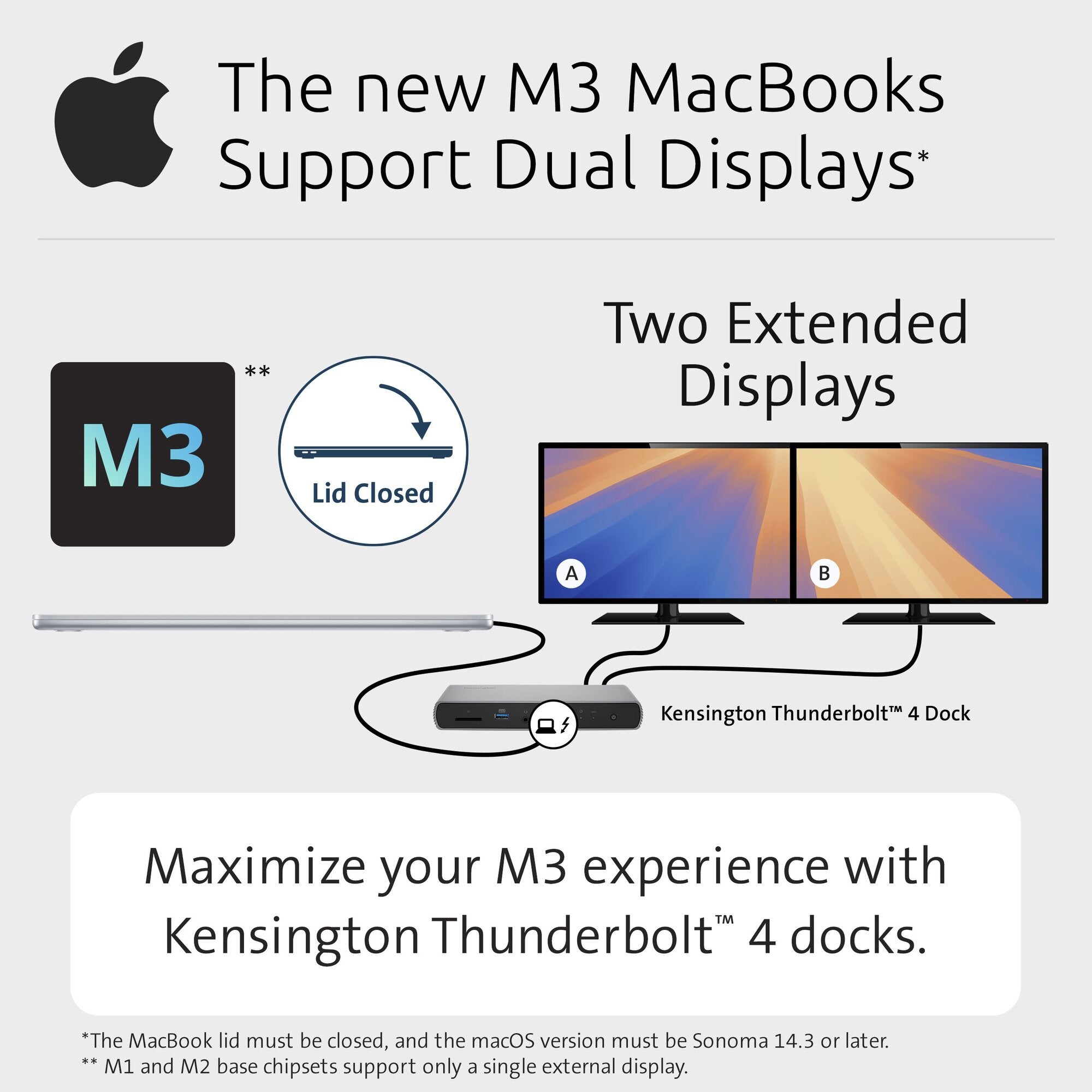 Kensington SD5760T Thunderbolt 4 Dual 4K