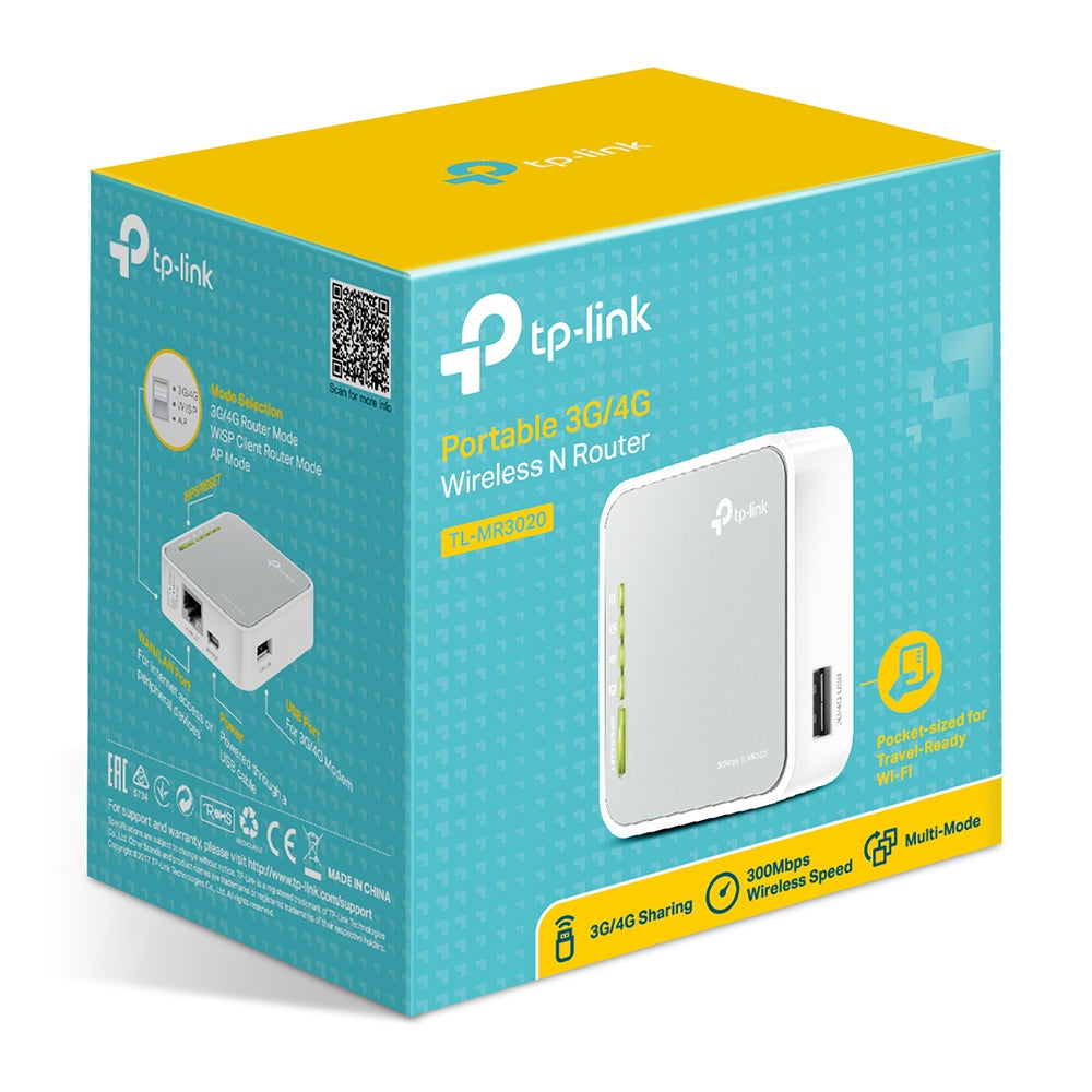 TP-LINK 150Mbps Portable 3G/4G Wireless N Router