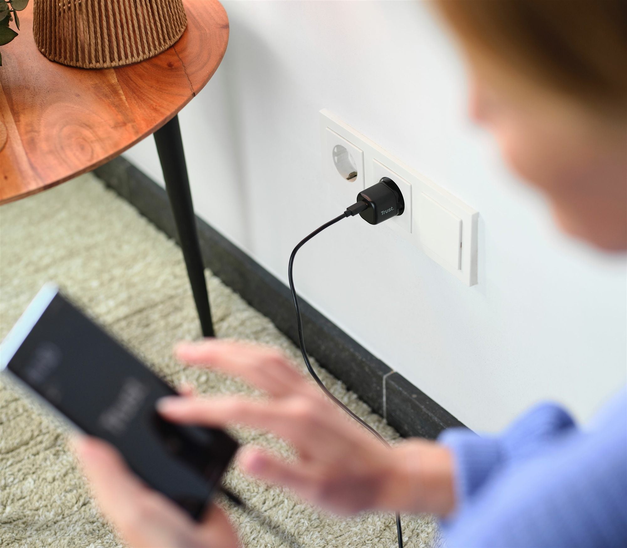 TRUST Maxo 20W Ultra-Compact USB-C PD Charger EU Black