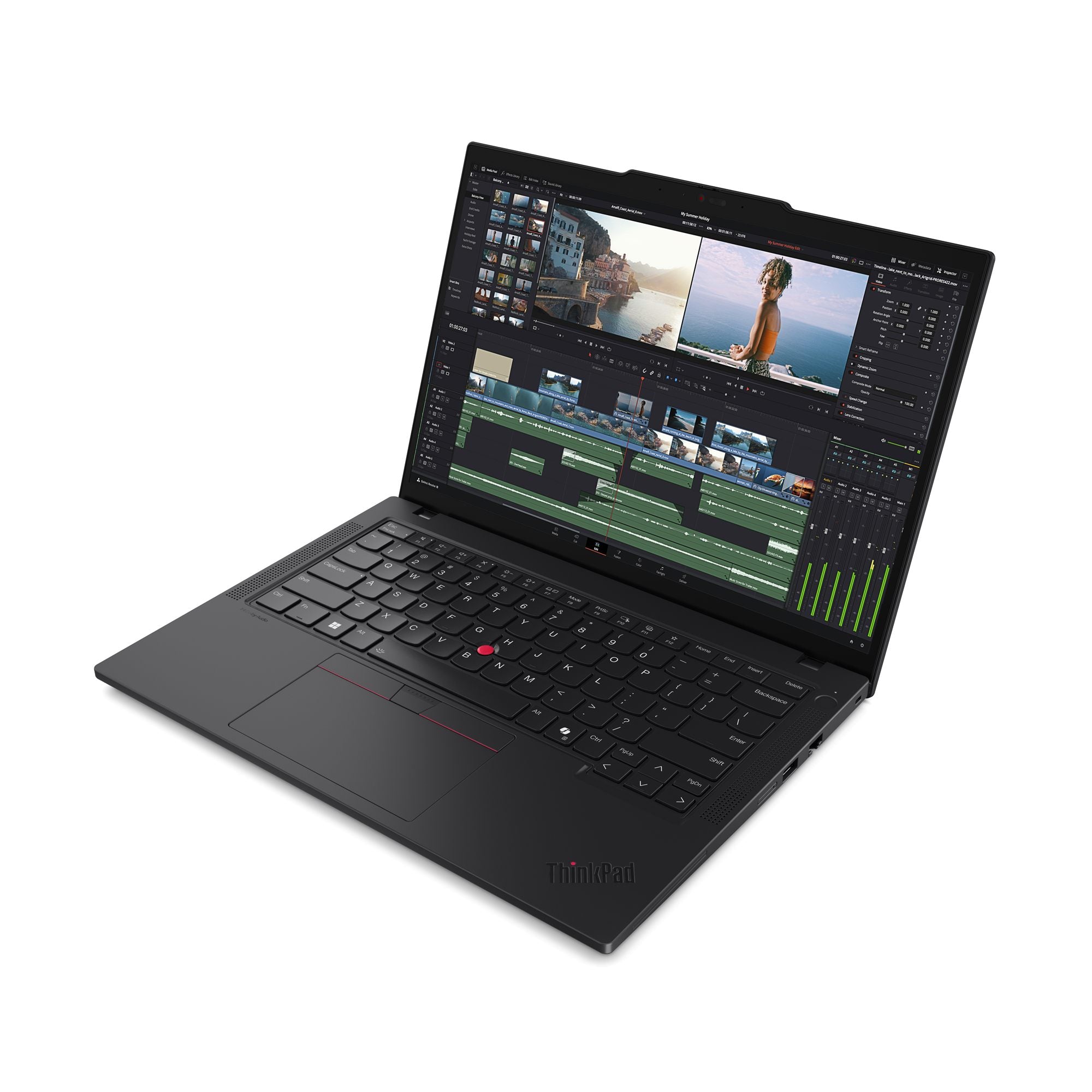 Lenovo ThinkPad P14s Gen5 AMD 14'' WUXGA 400N Touch AMD Ryzen 7 Pro 8840HS 32GB RAM 1TB SSD FPR SCR Keyboard backlit German W11P 3YC