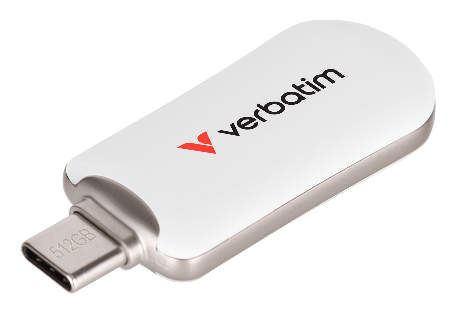 Plectra USB-C Flash Drive White 512GB