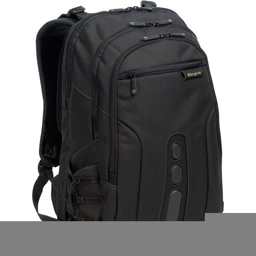 TARGUS Sac a Dos Jusqu a 15.6p ecologique noir Nylon Recycle P.E.T. 900D garantie a vie