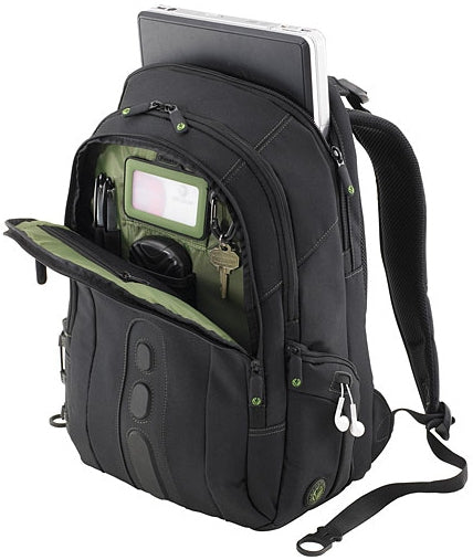 TARGUS Sac a Dos Jusqu a 15.6p ecologique noir Nylon Recycle P.E.T. 900D garantie a vie