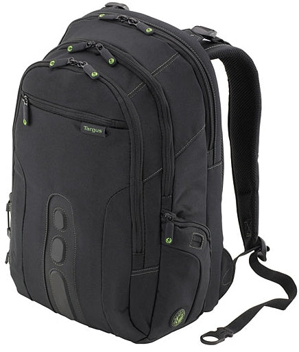 TARGUS Sac a Dos Jusqu a 15.6p ecologique noir Nylon Recycle P.E.T. 900D garantie a vie