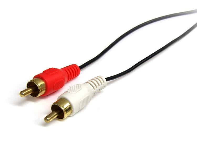 3 ft Stereo Audio Cable 3.5mm to 2x RCA