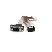 40cm Serial to Header Panel Mount Cable