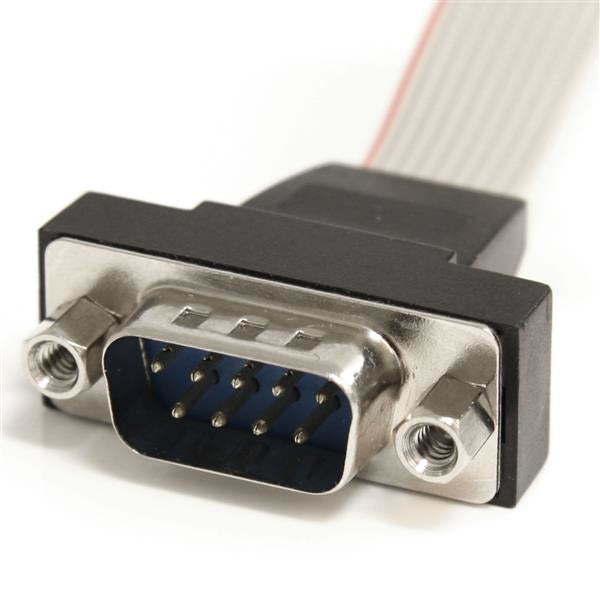 40cm Serial to Header Panel Mount Cable