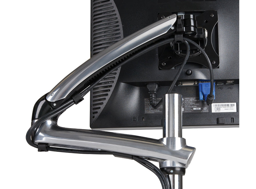 Dual Monitor Desktop Arm Mount f up-29"