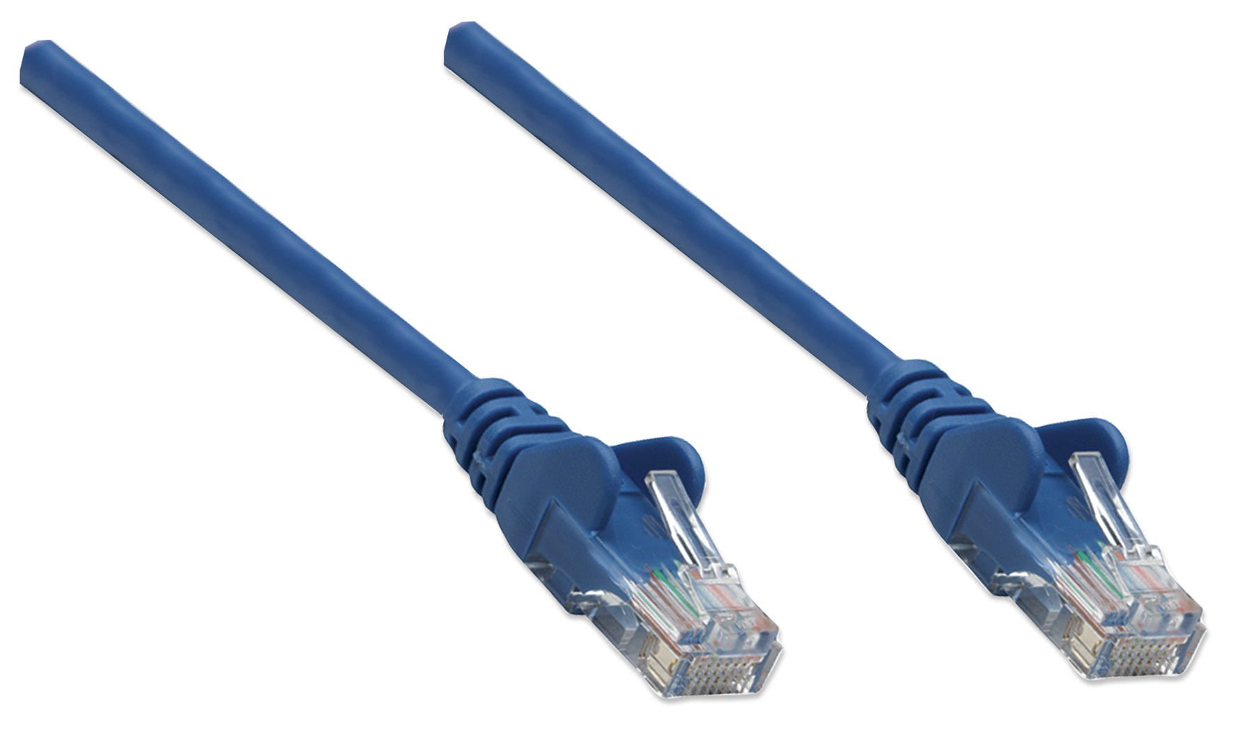Intellinet RJ-45, M/M, 10m câble de réseau Bleu Cat5e U/UTP (UTP)