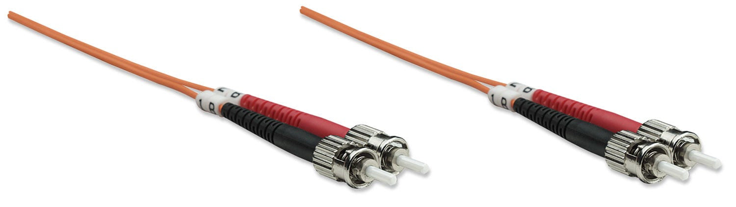 Intellinet 3.0m ST M/M câble de fibre optique 3 m OM2 Orange