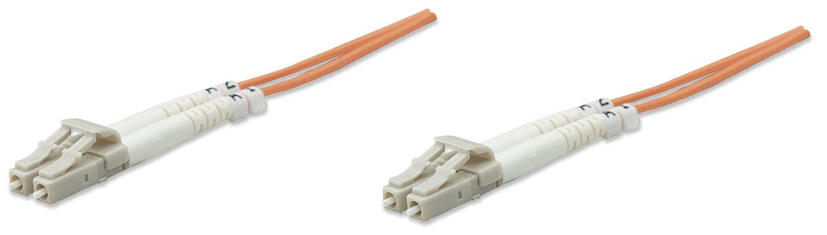 Intellinet 5.0m LC M/M câble de fibre optique 5 m OM1 Orange