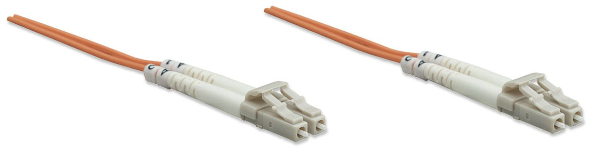 Intellinet 5.0m LC M/M câble de fibre optique 5 m OM1 Orange