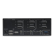 2-Port Dual-Monitor DP 1.4 KVM Switch