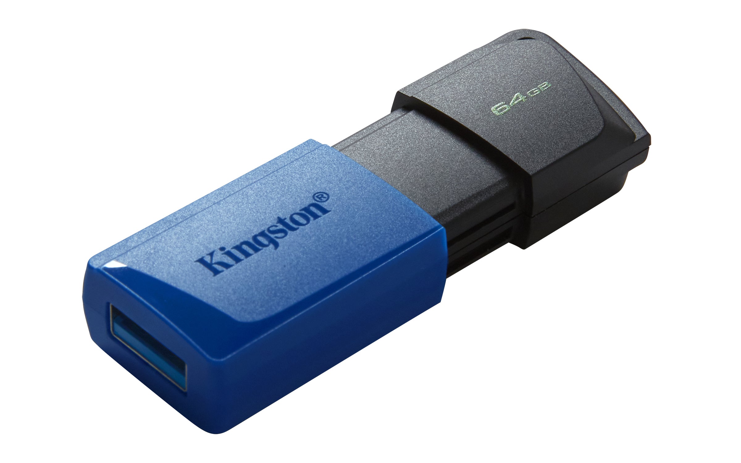 KINGSTON 64Go USB3.2 Gen 1 DataTraveler Exodia M Black + Blue 2 Pieces