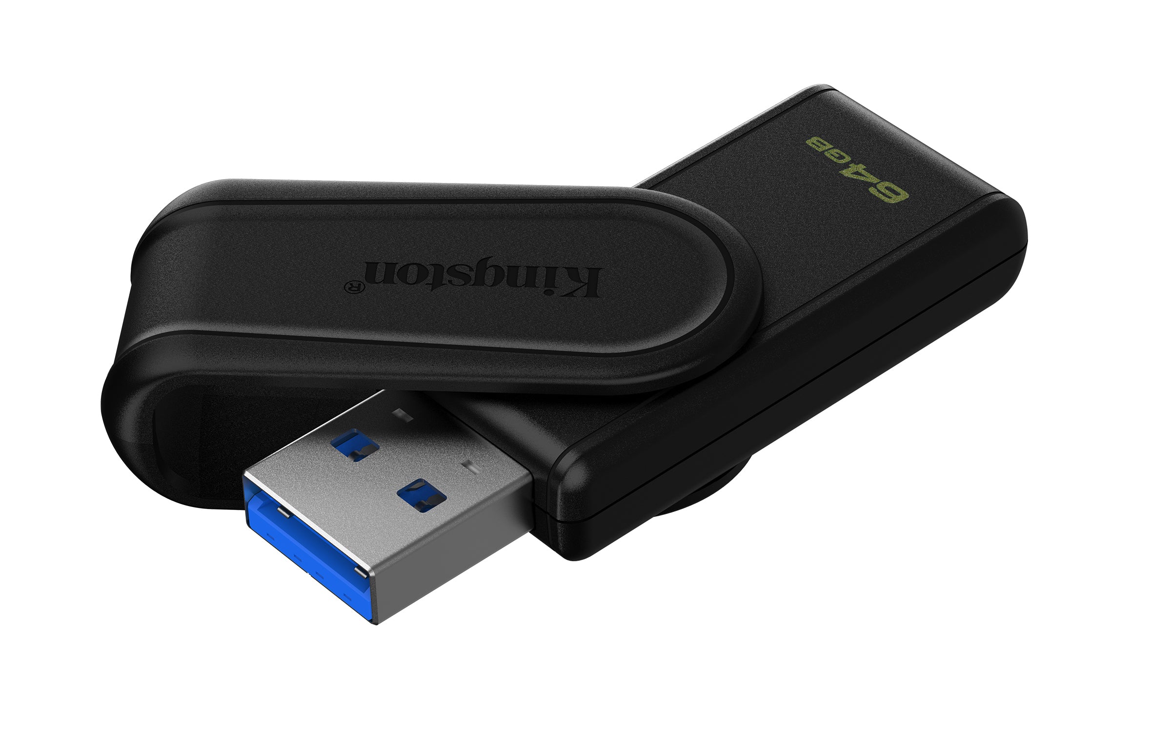 KINGSTON 64Go Portable USB 3.2 Gen 1 DataTraveler Exodia S Black/Black