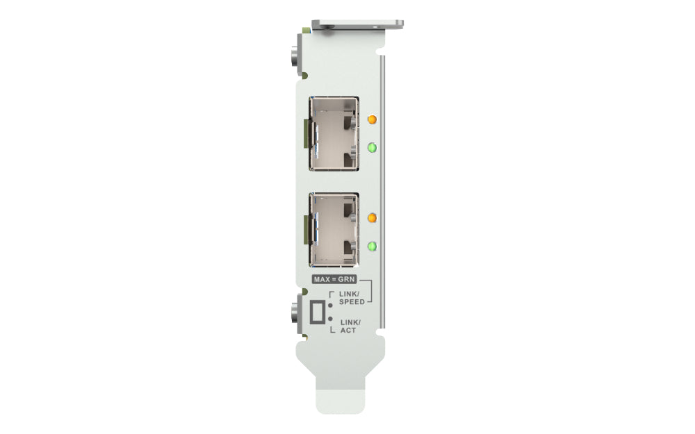 Dual-port SFP+10GbE network expansion