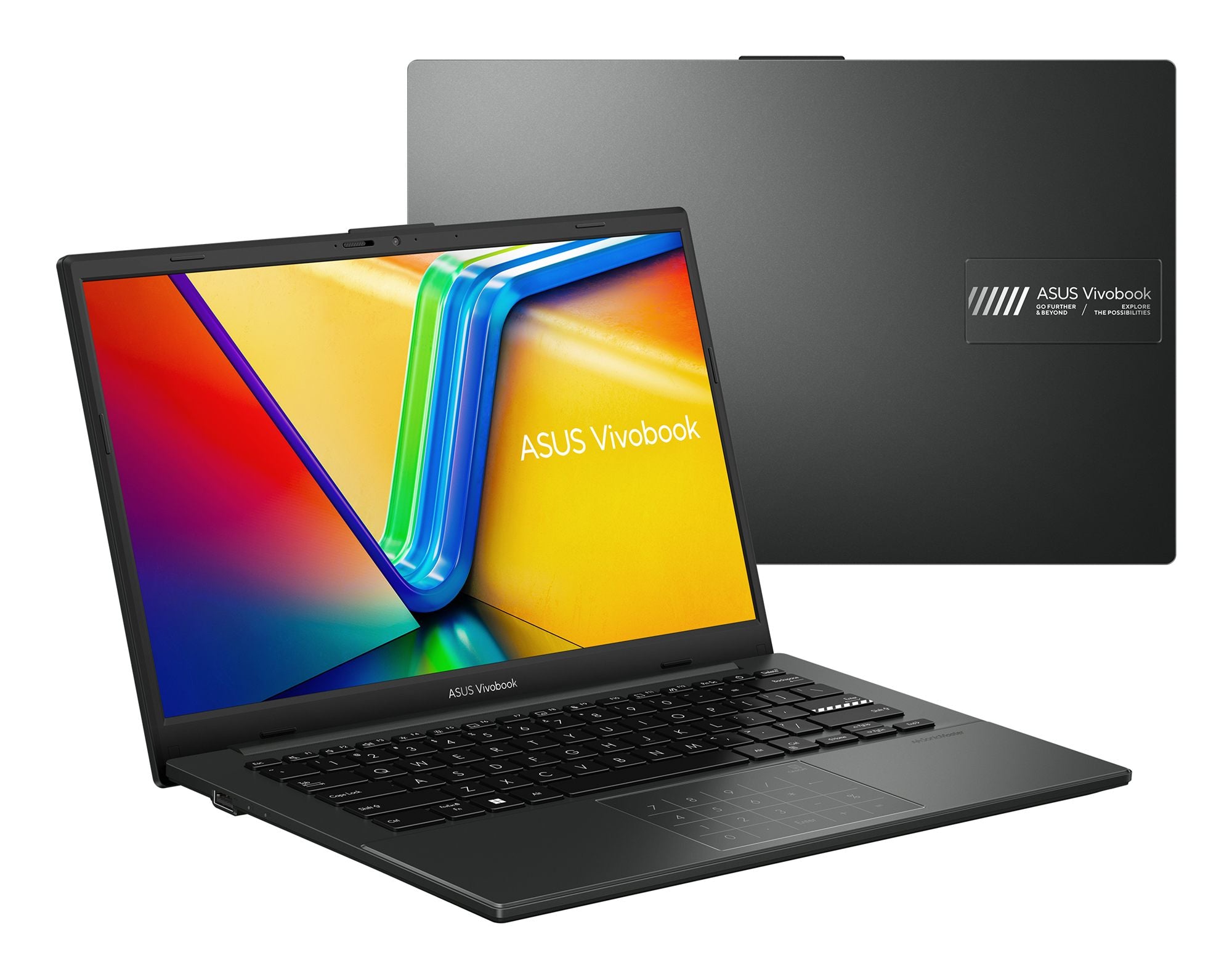ASUS Vivobook Go E1404FA-EB838W AMD Ryzen 5 7520U 14p FHD LPDDR5 16Go 512Go PCIE G3 SSD AMD Radeon Graphics W11H Black