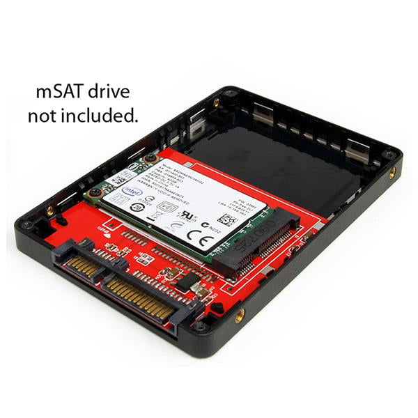 2.5" SATA to Mini SATA Adapter Enclosure