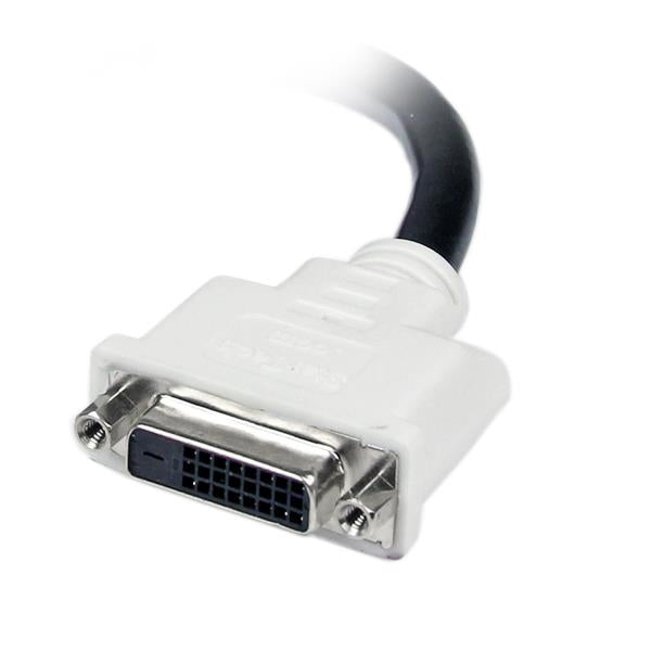 6in DVI-D Dual Link Port Saver Cable M/F